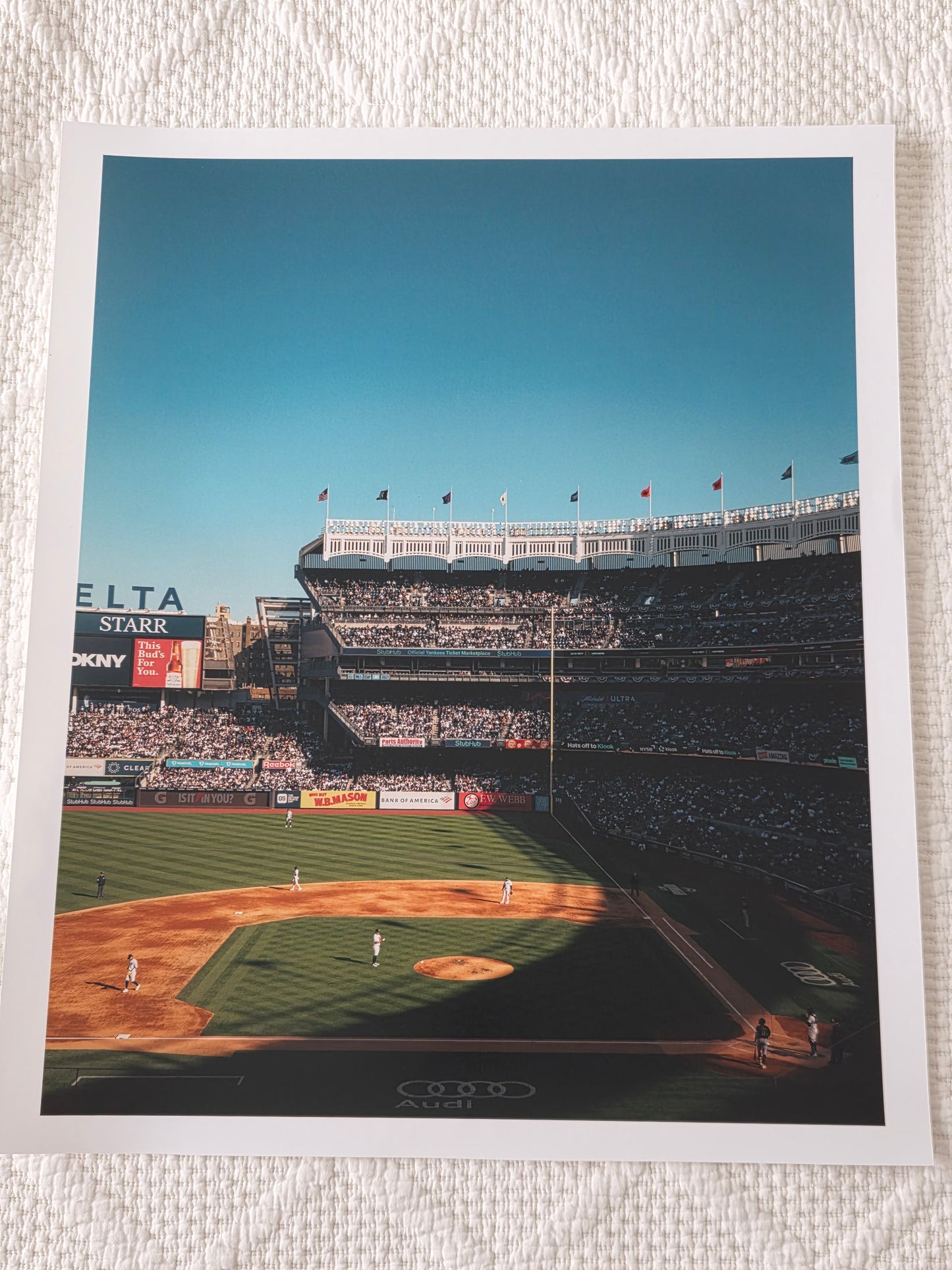 "Opening Day at Yankee Stadium" (PRINT ONLY)