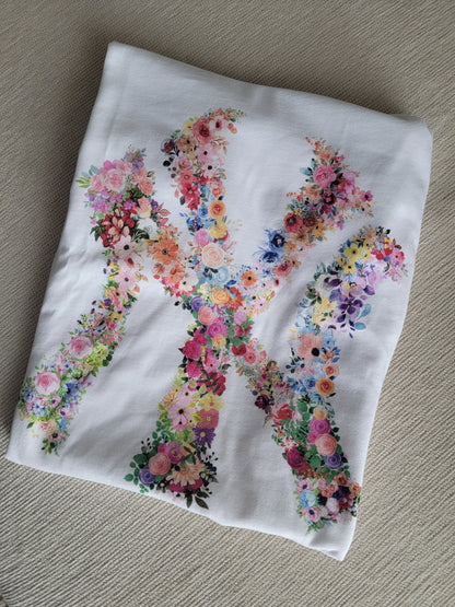 "Floral NY" T-Shirt