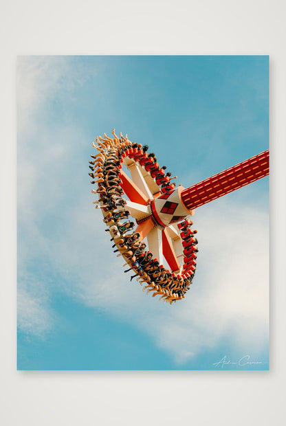 Harley Quinn Pendulum — 61×76cm, 24×30" Print only