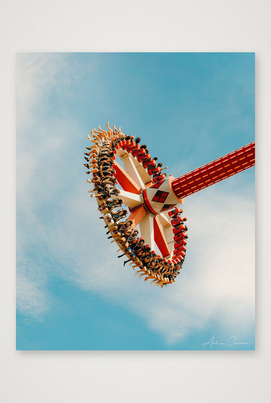 Harley Quinn Pendulum — 61×76cm, 24×30" Print only