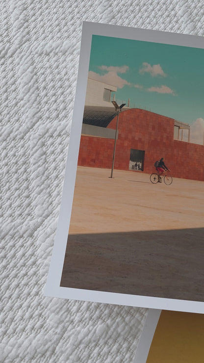 "Simplest Bicyclist" (PRINT ONLY)
