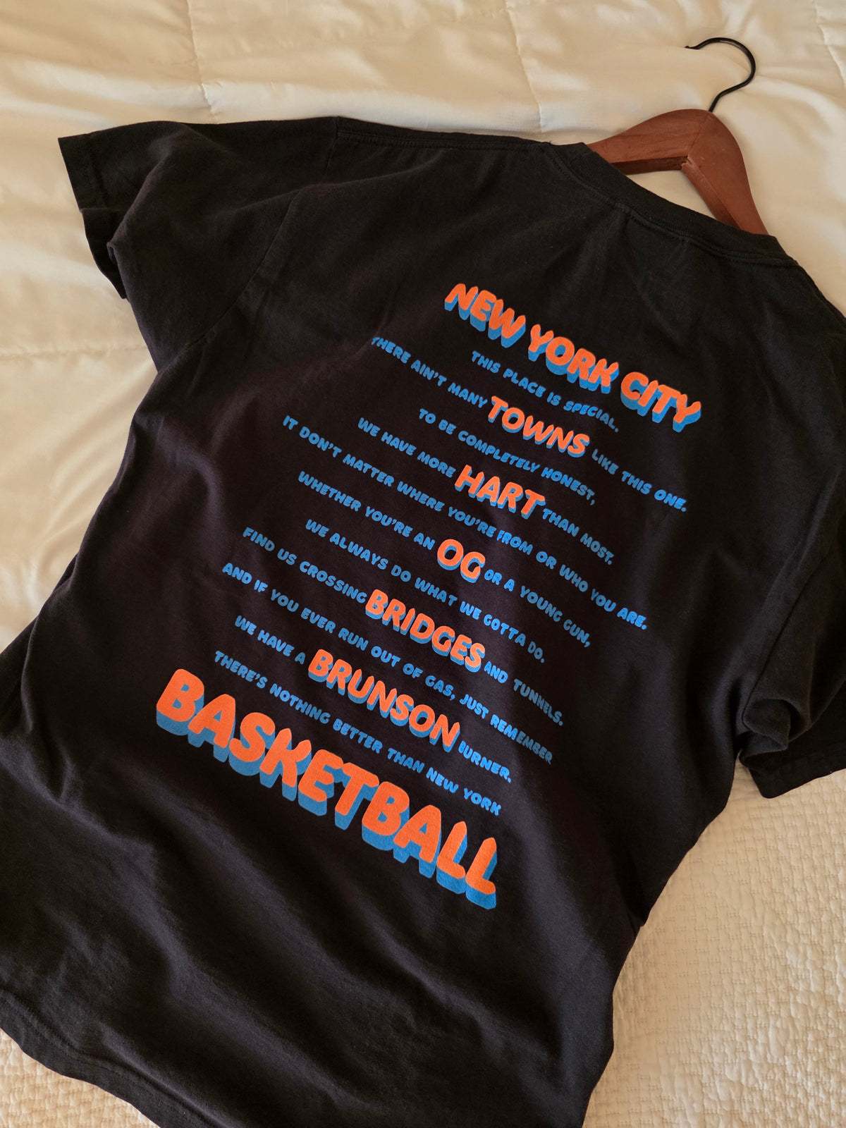 "A Letter for New York Basketball"