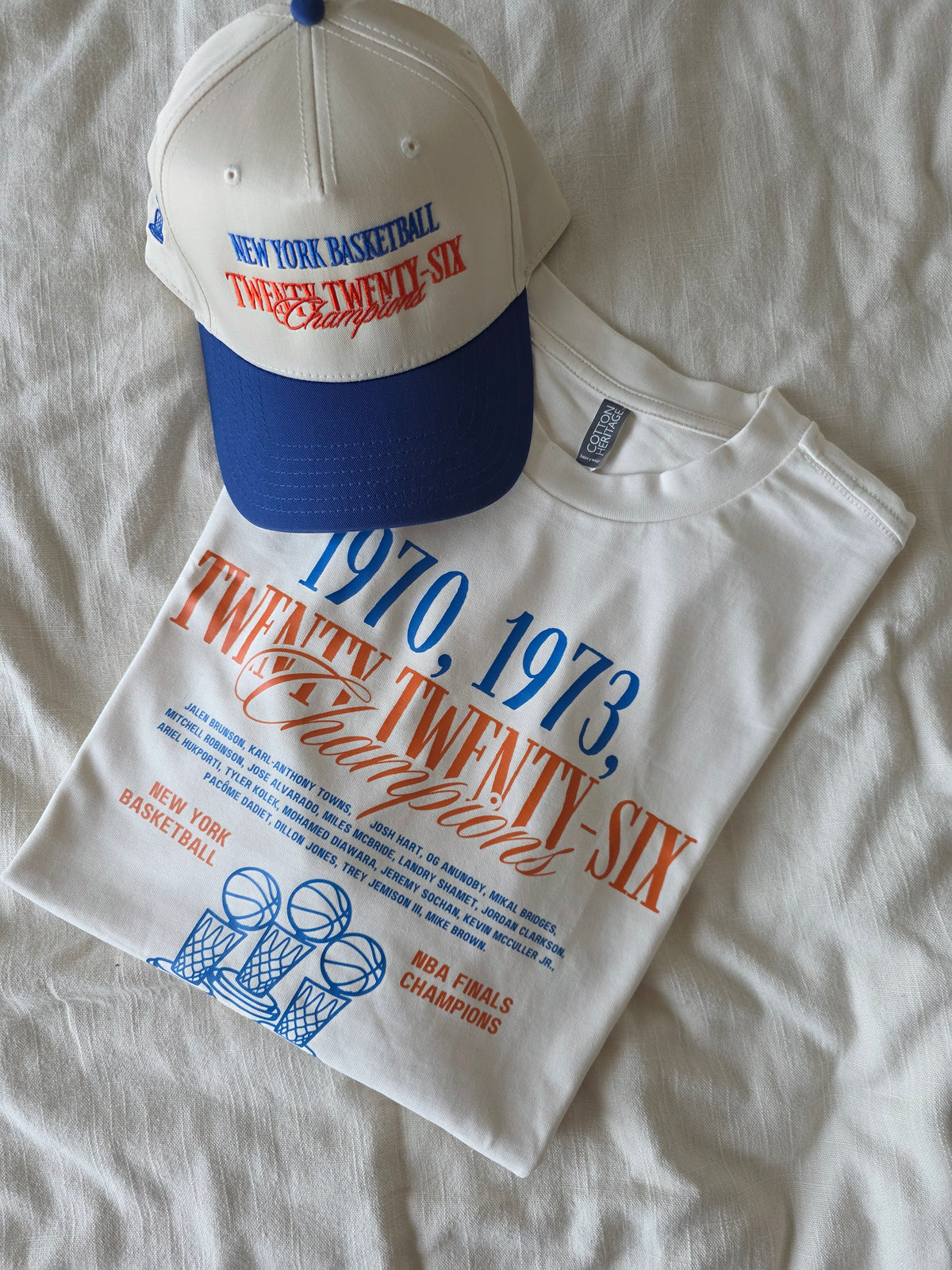 "2026 Champions - New York Basketball" Snapback
