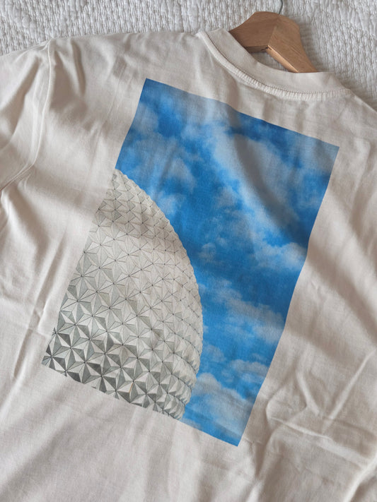 "Cloud Epcot" Premium Heavyweight Tee